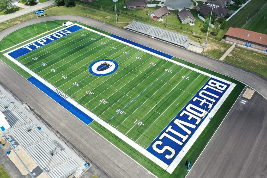 Video Tipton High School New Football Field RLTurner Corporation
